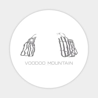 Voodoo Mountain Resort 3D Magnet